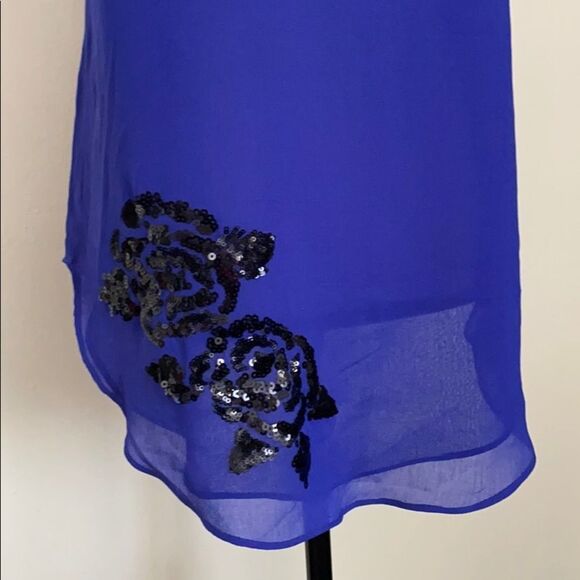 MM COUTURE by MISS ME Blue Sleeveless Tank Top S - Picture 13 of 16